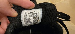 Nike Vapor Lite Cly Scarpe Uomo Nero Bianco