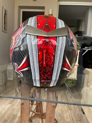 Casco Moto HJC - HQ1 Negro Rojo NUEVO