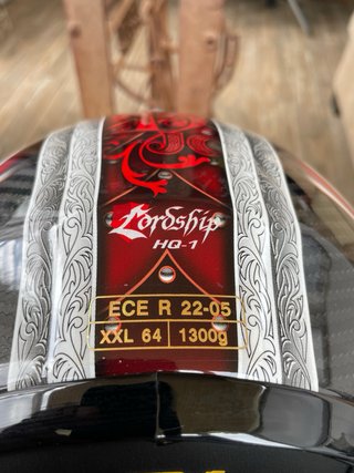 Casco Moto HJC - HQ1 Negro Rojo NUEVO