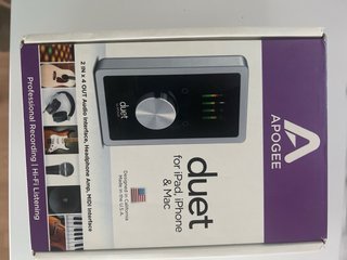 Tarjeta de Sonido Apogee Duet 2 USB