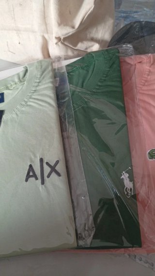 Lote 4 Camisetas Guess, Polo, Puma, Tous Talla XL