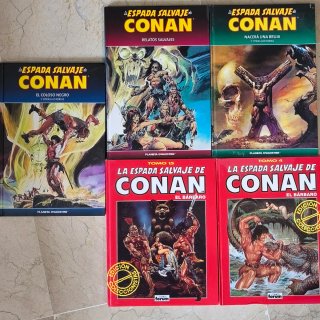 OFERTA LOTE: La espada salvaje de CONAN. 5 tomos