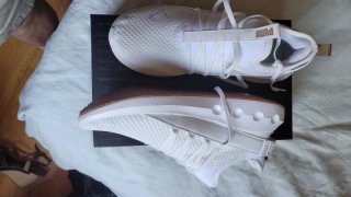 Puma Soutfride Talla 42 Blancas Nuevas