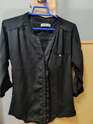 Camisa SuiteBlanco Negra Talla XS