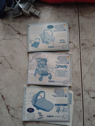 Cochecito bebé y silla coche grupo 0