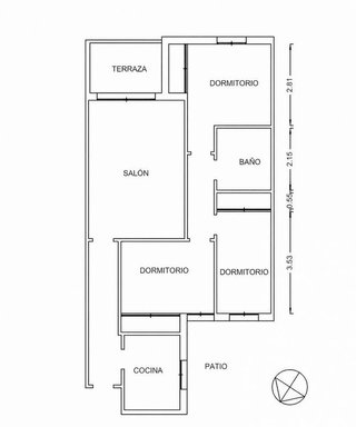 Piso en venta en La Maternitat i Sant Ramon en Barcelona