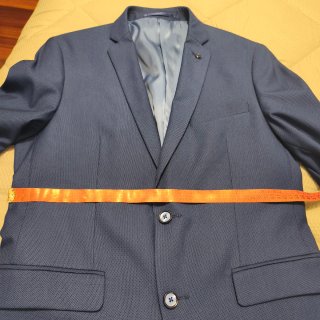 Traje juvenil azul