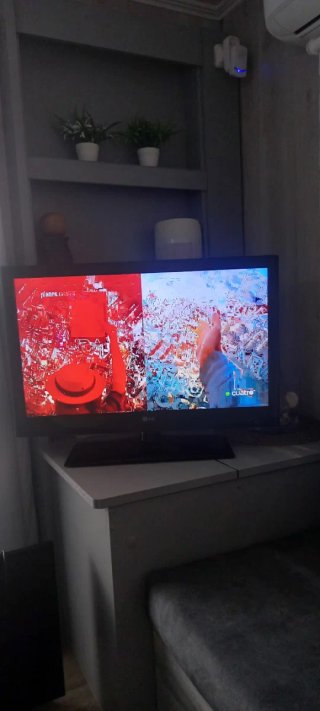 Televisor LG 32 pulgadas más TV OKI 14 pulgadas