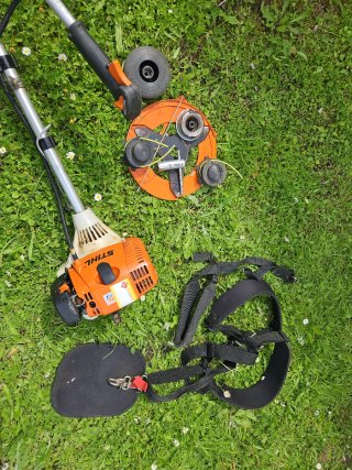 Desbrozadora Stihl FS 87 + Accesorios