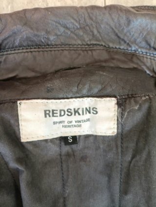 Cruzada cuero auténtico Redskins. S mujer. Medidas