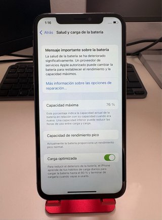iPhone X Negro - Negociable