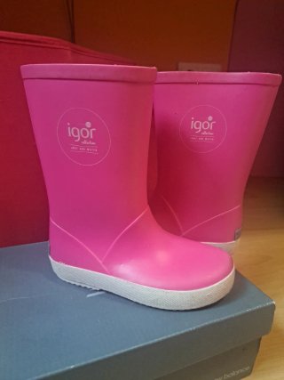 Botas de agua niña Igor Talla 27