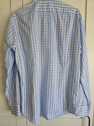 Camicia Tommy Hilfiger a quadri blu e bianchi