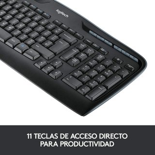 Logitech MK330 Combo Teclado Ratón Inalámbrico