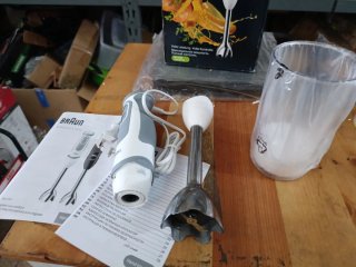 Batidora de Mano Braun MQ 6200 1000W