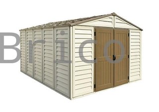 Caseta PVC Woodbridge Plus 405x324x233 cm - Duramax
