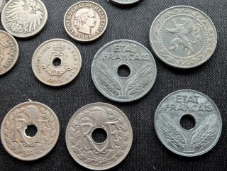Lote 19 monedas europeas S.XIX y S.XX