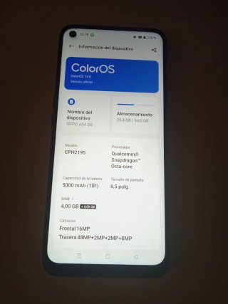 OPPO A54 5G