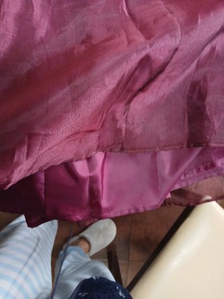 Vestido de fiesta con pedrería