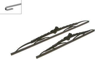 Bosch escobilla limpiaparabrisas doble material