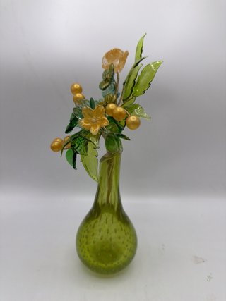 Vaso Murano con fiori