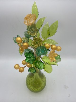 Vaso Murano con fiori