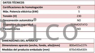 Plancha Eléctrica Cromo Serie 100 - PLCE8100CR