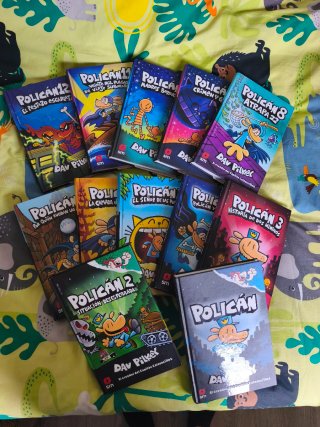Colección completa de 12 libros de Polican