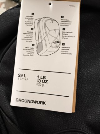 Mochila The North Face Negra