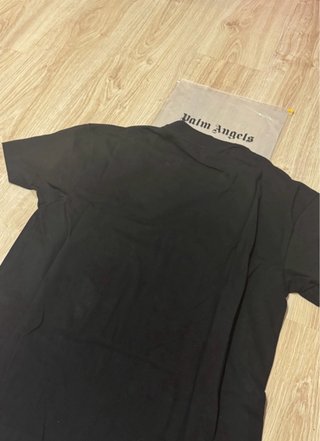 Maglietta Palm Angels nera nuova