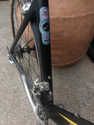 Bicicleta de carretera Giant TCR vintage