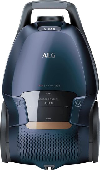 AEG aspiradora silenciosa con bolsa azul