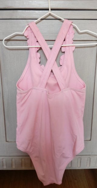 Bañador Zara niña 3 años con detalle de flores