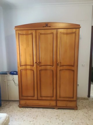 Dormitorio completo provenzal con 2 camas