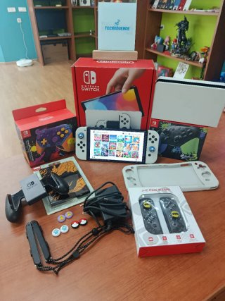 Pack Nintendo Switch OLED Blanco