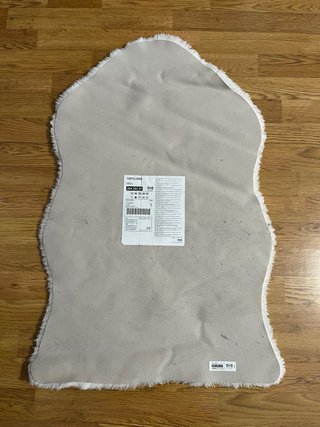 Alfombra Ikea Toftlund Blanca