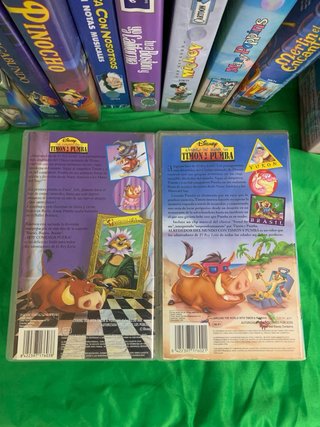 Timón y Pumba VHS Disney (Español)