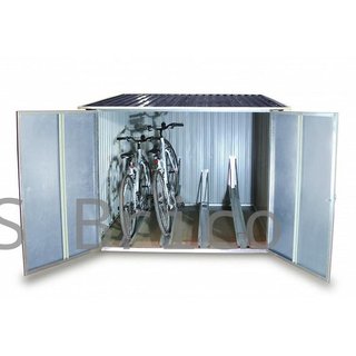 Caseta Metálica Guarda Bicicletas 202x196x140 cm - Duramax