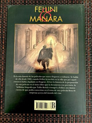 Libro Fellini por Manara