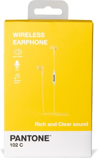 Celly auriculares inalámbricos bluetooth amarillo
