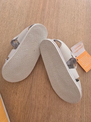 Sandalias Blanditos Piel Gris