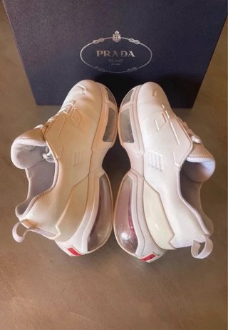 Zapatillas Prada Collision 19 LR Blancas