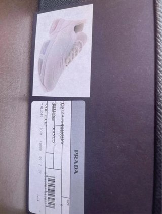 Zapatillas Prada Collision 19 LR Blancas