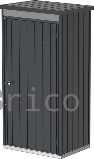 Caseta Armario Metálica Palladium 77x98x196 cm - Duramax