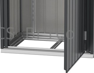 Caseta Armario Metálica Palladium 77x98x196 cm - Duramax