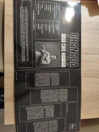 Vinilo Granada en la trompeta de José Luis Hidalgo