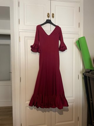 Traje de flamenca con volantes