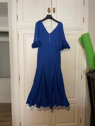 Traje de flamenca con volantes