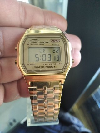 CASIO VINTAGE DORADO A158WETG-9A/ OFERTA FLASH