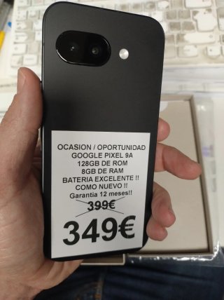 Google Pixel 9A con GrapheneOS - en Caja